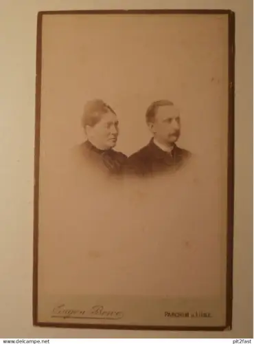 Kabinettfoto - Eugen Bowe in Parchim und Lübz , CDV , Mecklenburg , Photographie , Kabinett !!