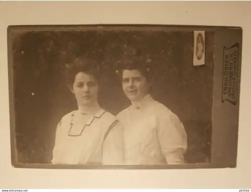 Kabinettfoto - Erich Osten in Sternberg , Karoline Mackeprang , CDV , Mecklenburg , Photographie , Kabinett !!