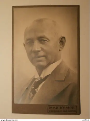 Kabinettfoto - Max Kempe in Greifswald , CDV , Mecklenburg , Photographie , Kabinett !!