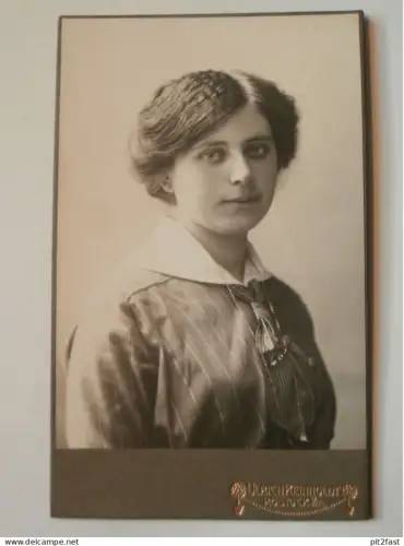 Kabinettfoto - Ulrich Reinholdt in Rostock / Kröpeliner Strasse  , Mecklenburg , Photographie , Kabinett !!