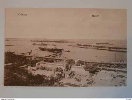 Odessa / Одесса , ca. 1910 , Hafen , Werft , Dampfer , Schiffe , AK , Ansichtskarte !!