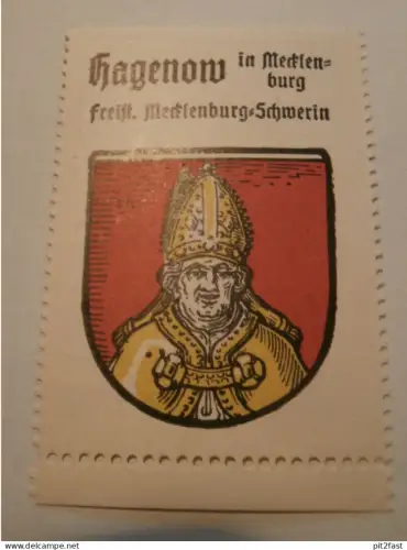 Hagenow i. Mecklenburg , Kaffee , Reklamemarke , Reklame , Marke !!