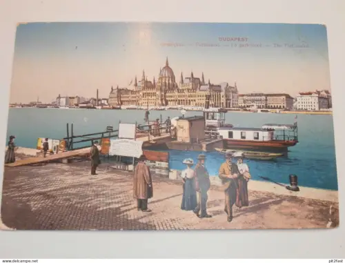 Budapest - 1915 , Jäger F. Wendt - 3. Jäger Feld-Batl. , 6. Inf. Division , Feldpost , Ansichtskarte , AK !!