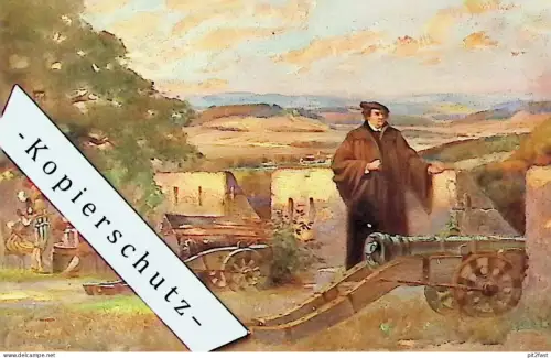 Festungs-Aufbaufond , Coburg 1983 , Martin Luther , Postkarte !!