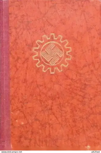 Arbeitsbuch / Ausweis - Stralsund i. Pommern , 1933 - 1944 , viele Marken , Fritz Lange , Barth , Mecklenburg !!