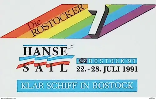 Strassenbahn Rostock , 1991 , alte Monatskarte , Fahrkarte , RSAG , Rostocker Straßenbahn AG , Hanse Sail !!