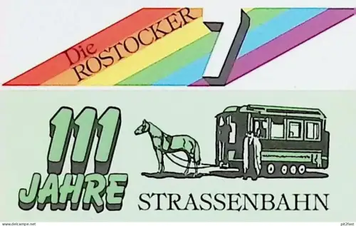 Strassenbahn Rostock , 1991 , alte Monatskarte , Fahrkarte , RSAG , Rostocker Straßenbahn AG !!