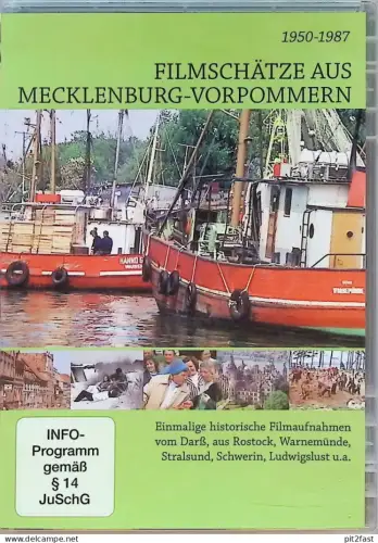 Filmschätze aus Mecklenburg , 1950-1987 , Darß , Rostock , Warnemünde , Stralsund , Schwerin , alte Aufnahmen , DVD !!