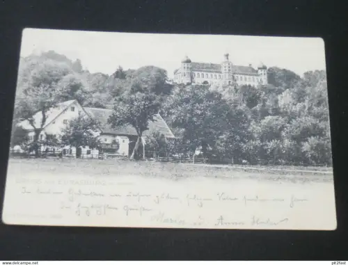 Eurasburg im Isartale , 1904 , Panorama , alte Ansichtskarte , AK , CPA !!