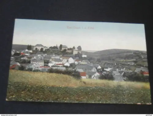 Bad Daun i.d. Eifel , 1911 , Panorama ,  Bahnpost , alte Ansichtskarte , AK , CPA !!