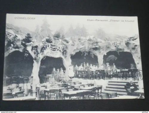Restaurant im Artushof in Düsseldorf , ca. 1910 , Zillertal , alte Ansichtskarte , AK , CPA !!