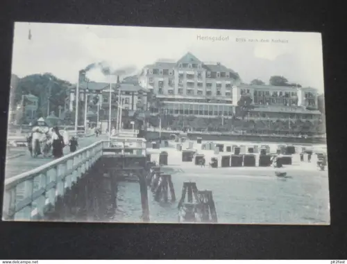 Heringsdorf auf Usedom , 1907 , alte Ansichtskarte , AK , CPA !!