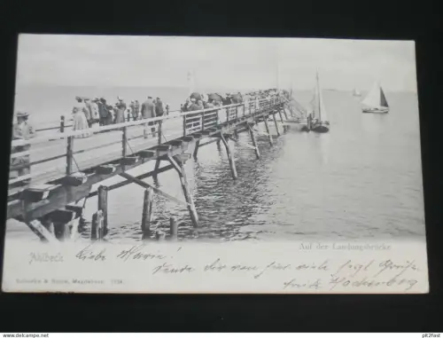 Ahlbeck auf Usedom , 1902 , alte Ansichtskarte , AK , CPA !!