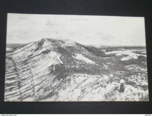 Prerow , 1903 , die hohen Dünen , alte Ansichtskarte , AK , CPA !!