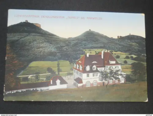 Annweiler am Trifels , ca. 1910 , Erholungsheim Ludwigshafen , alte Ansichtskarte , AK , CPA !!