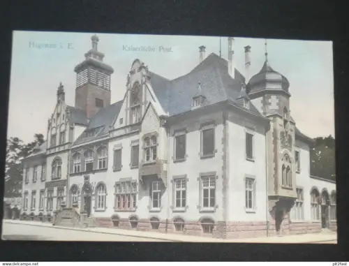 Hagenau , 1911 , kaiserliche Post , alte Ansichtskarte , AK , CPA !!