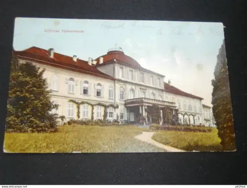 Schloss Hohenheim b. Stuttgart , 1914 , alte Ansichtskarte , AK , CPA !
