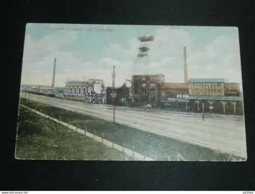 Kalkwerk Jessenitz b. Lübtheen , ca. 1910 , alte Ansichtskarte , AK , CPA !