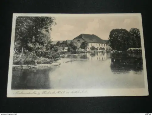Neubrandenburg - Hinterste Mühle , ca. 1910 , alte Ansichtskarte , AK , CPA !