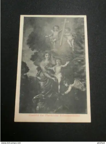 Pfarrkirche Ruhmannsfelden - Altarbild , 1917 , Kirche , Regen , alte Ansichtskarte , AK , CPA !