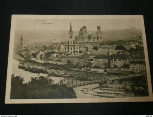 Passau - Donaupartie , 1914 , alte Ansichtskarte , AK , CPA !