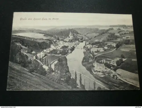 Kurort Hals b. Passau , 1905 , alte Ansichtskarte , AK , CPA !