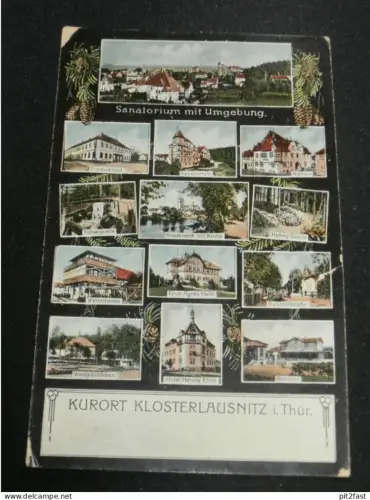 Klosterlausitz i. Thüringen , ca. 1920 , alte Ansichtskarte , AK , CPA !