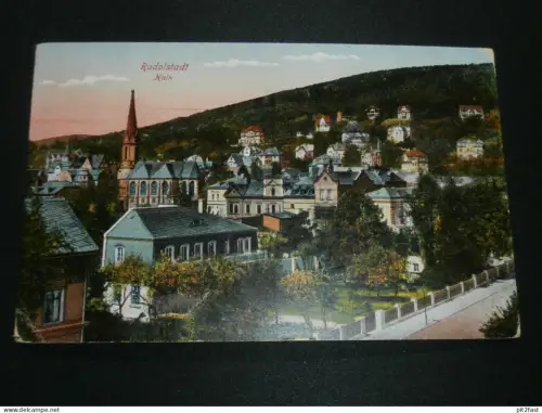 Rudolstadt - Hain , ca. 1910 , alte Ansichtskarte , AK , CPA !