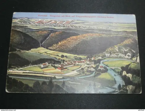 Truppenübungsplatz Heuberg - Stetten , 1918 , Stempel , Konstanz , alte Ansichtskarte , AK , CPA !!