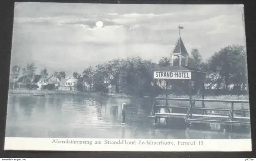 Zechliner Hütte b. Rheinsberg , 1926 , Strand Hotel , Zechlinerhütte , alte Ansichtskarte , AK , CPA !