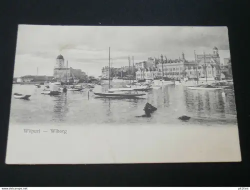 Wiborg / Wyborg / Выборг , ca. 1915 , Hafen , Schiff , Schiffe , Russland , Ansichtskarte , AK !!