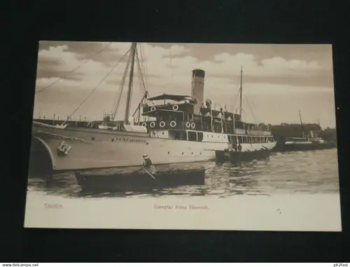 Dampfer Prinz Heinrich , Stettin , ca. 1910 , Schiff , Schiffe , Dampfer , Marine , alte Ansichtskarte , AK , CPA  !
