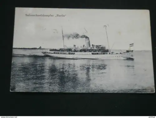 Salon-Schnelldampfer Berlin , ca. 1930 , Schiff , Schiffe , Dampfer , Marine , alte Ansichtskarte , AK , CPA  !