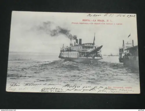 Wolga , 1902 , Schiff , Schiffe , Dampfer , Marine , alte Ansichtskarte , AK , CPA  !!