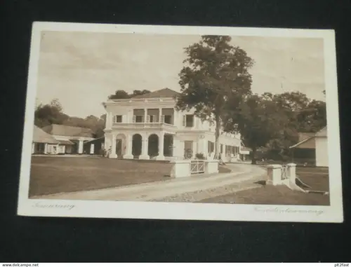 Semarang auf Java , ca. 1910 , Residentswoning , Indonesien , Indonesia , Ansichtskarte , AK , CPA !!
