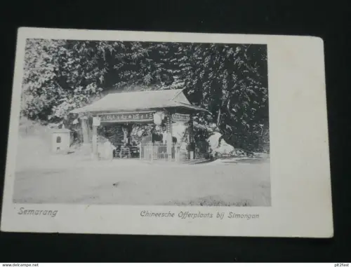 Semarang auf Java , ca. 1910 , Offerplaats  , Indonesien , Indonesia , Ansichtskarte , AK , CPA !!