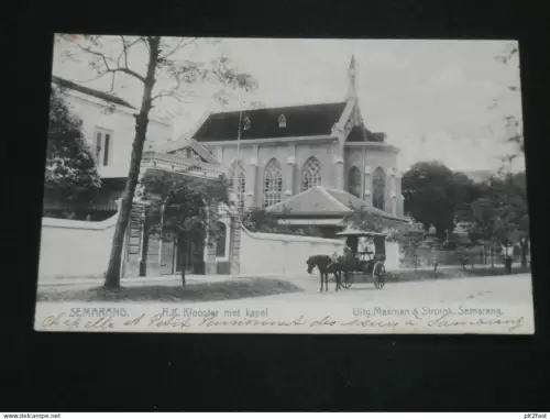 Semarang auf Java , ca. 1910 , Klooster , Indonesien , Indonesia , Ansichtskarte , AK , CPA !!