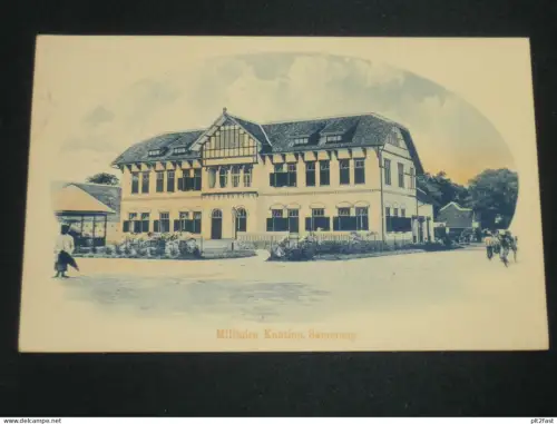 Semarang auf Java , 1911 , Militaire Kantine , Indonesien , Indonesia , Ansichtskarte , AK , CPA !!