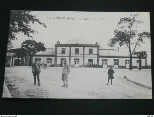 Pamiers , ca. 1910 , Le Gare , Ansichtskarte , AK , CPA !!