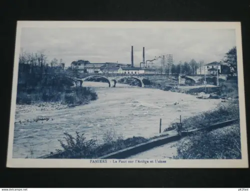 Pamiers , ca. 1910 , Fabrik , Ansichtskarte , AK , CPA !!