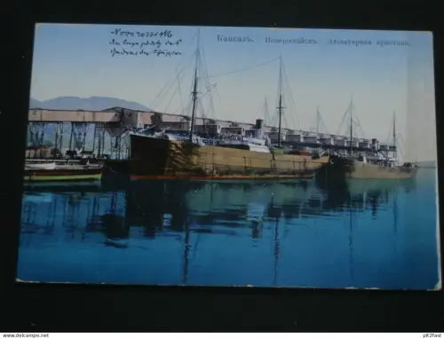 Noworossijsk / Новороссийск , ca. 1910 , Hafen , Schiff , Schiffe , Russland , Ansichtskarte , AK !!