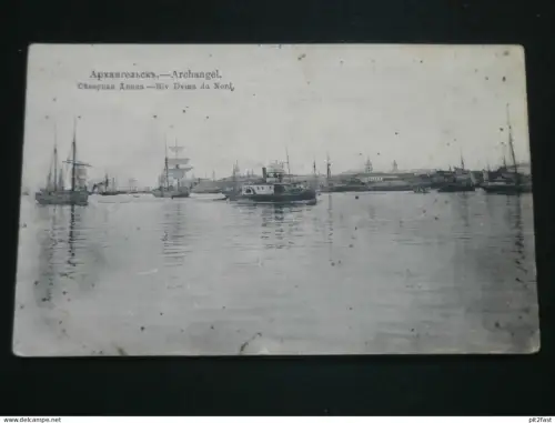 Archangelsk / Архангельск , ca. 1910 , Schiff , Schiffe , Ansichtskarte , AK , Russland , CPA  !!