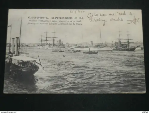 Sankt Petersburg / Санкт-Петербург , 1902 , Schiff , Schiffe , Ansichtskarte , AK , Russland , CPA !!