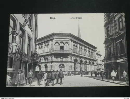 Riga - die Börse , 1918 , Aktien , Lettland , Ansichtskarte , AK !!