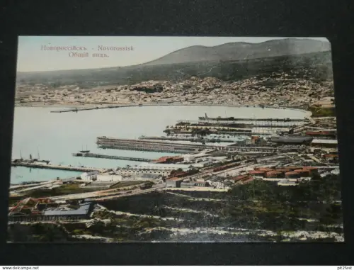 Noworossijsk / Новороссийск , 1910 , Hafen , Schiff , Schiffe , Russland , Ansichtskarte , AK !!