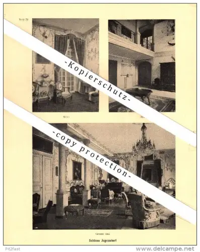 Photographien / Ansichten , 1922 , Schloss Jegenstorf , Prospekt , Architektur , Fotos !!!