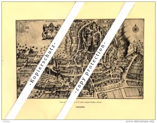 Photographien / Ansichten , 1925 , Lausanne , Prospekt , Architektur , Fotos !!!