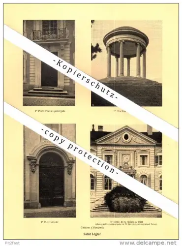 Photographien / Ansichten , 1925 , Saint-Légier-La Chiésaz , Prospekt , Architektur , Fotos !!!
