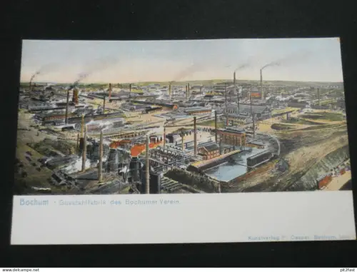 Bochum - Bochumer Verein , ca. 1910 , Gusstahlfabrik , Industrie , Ansichtskarte ,  AK , CPA !!