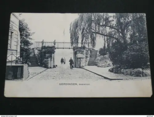 Uerdingen - Rheintor b. Krefeld , 1905 , Ansichtskarte ,  AK , CPA !!